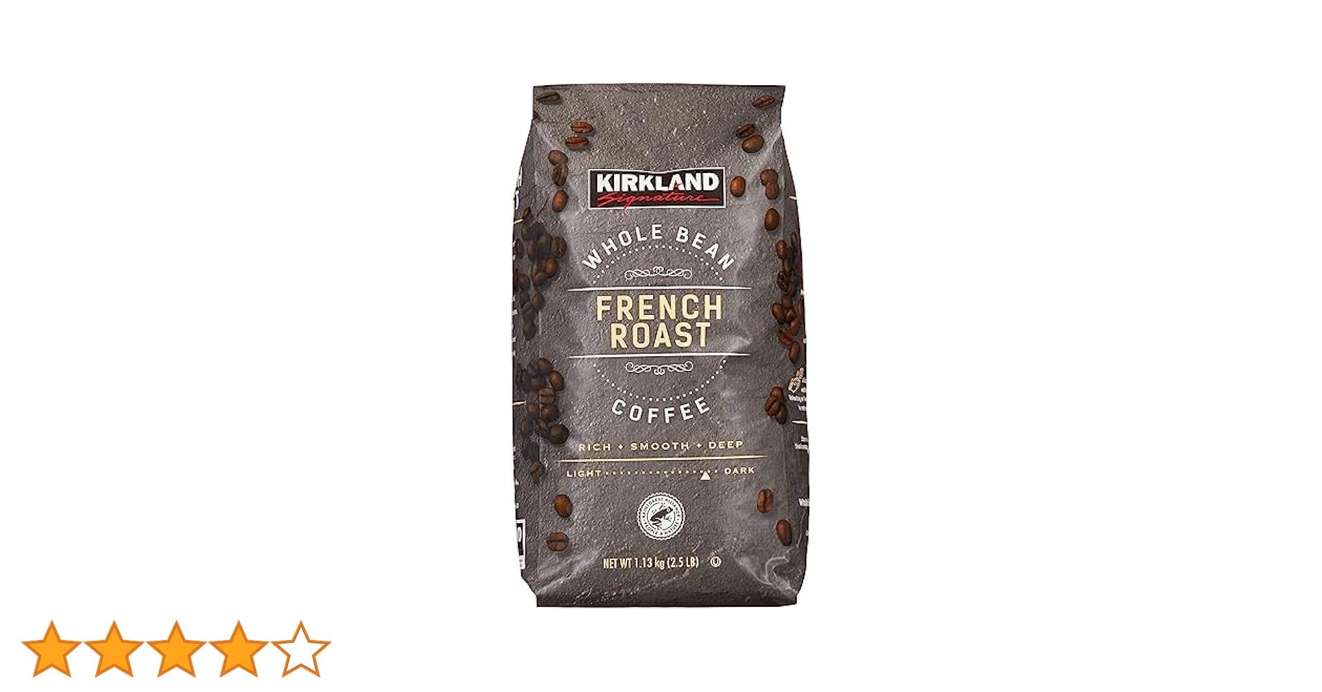 Amazon | カークランド フレンチローストコーヒー コーヒー豆